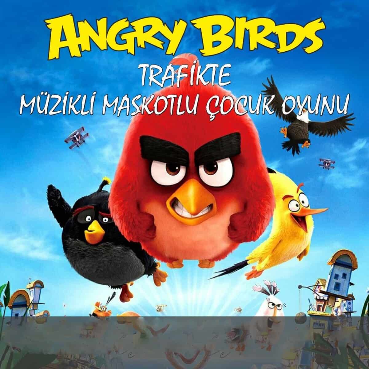 Angry Birds Trafikte tiyatrosu