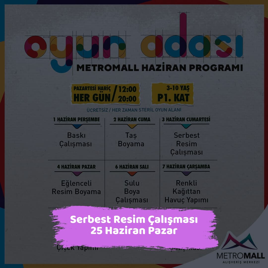 metromall avm 25 haziran Serbest Resim Calismasi