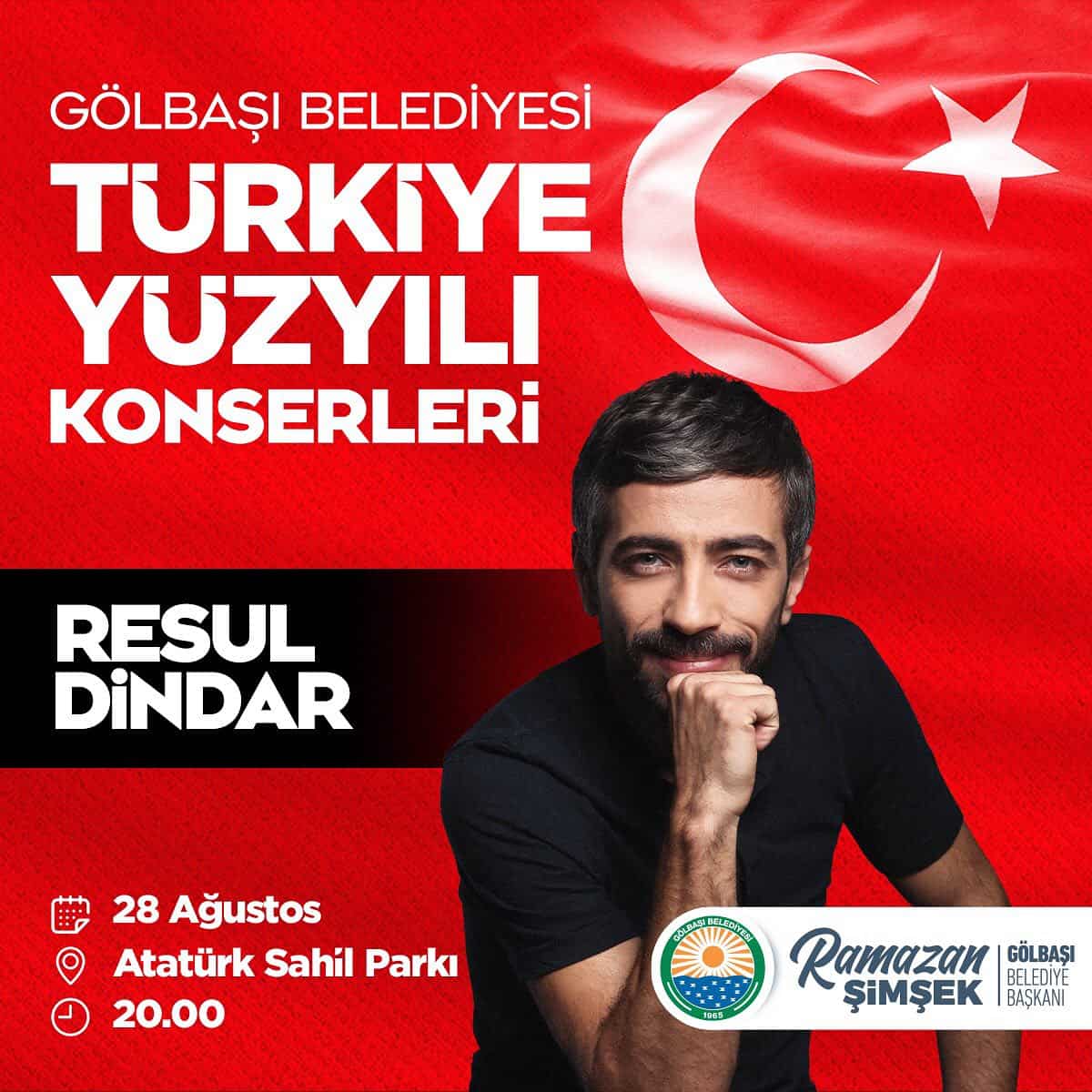 resul dindar konseri ucretsiz konser ankara 28 agustos golbasi
