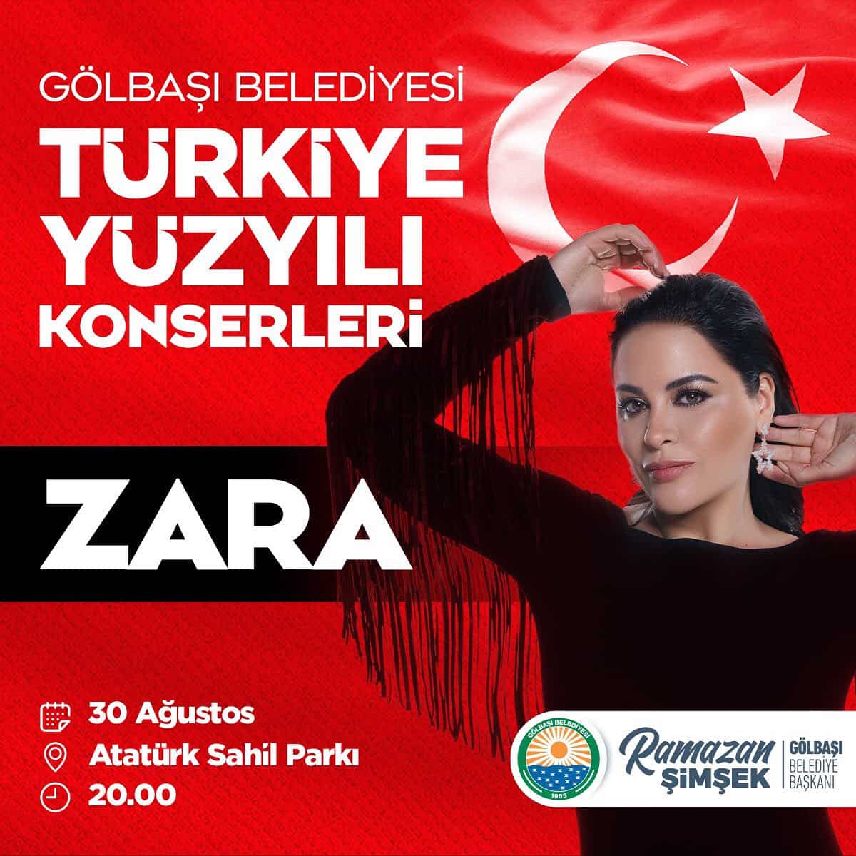 zara konseri ucretsiz konser ankara 30 agustos golbasi