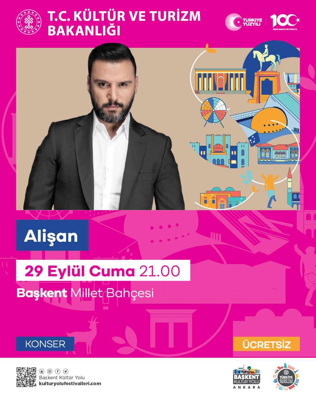 ucretsiz alisan konseri 29 eylul