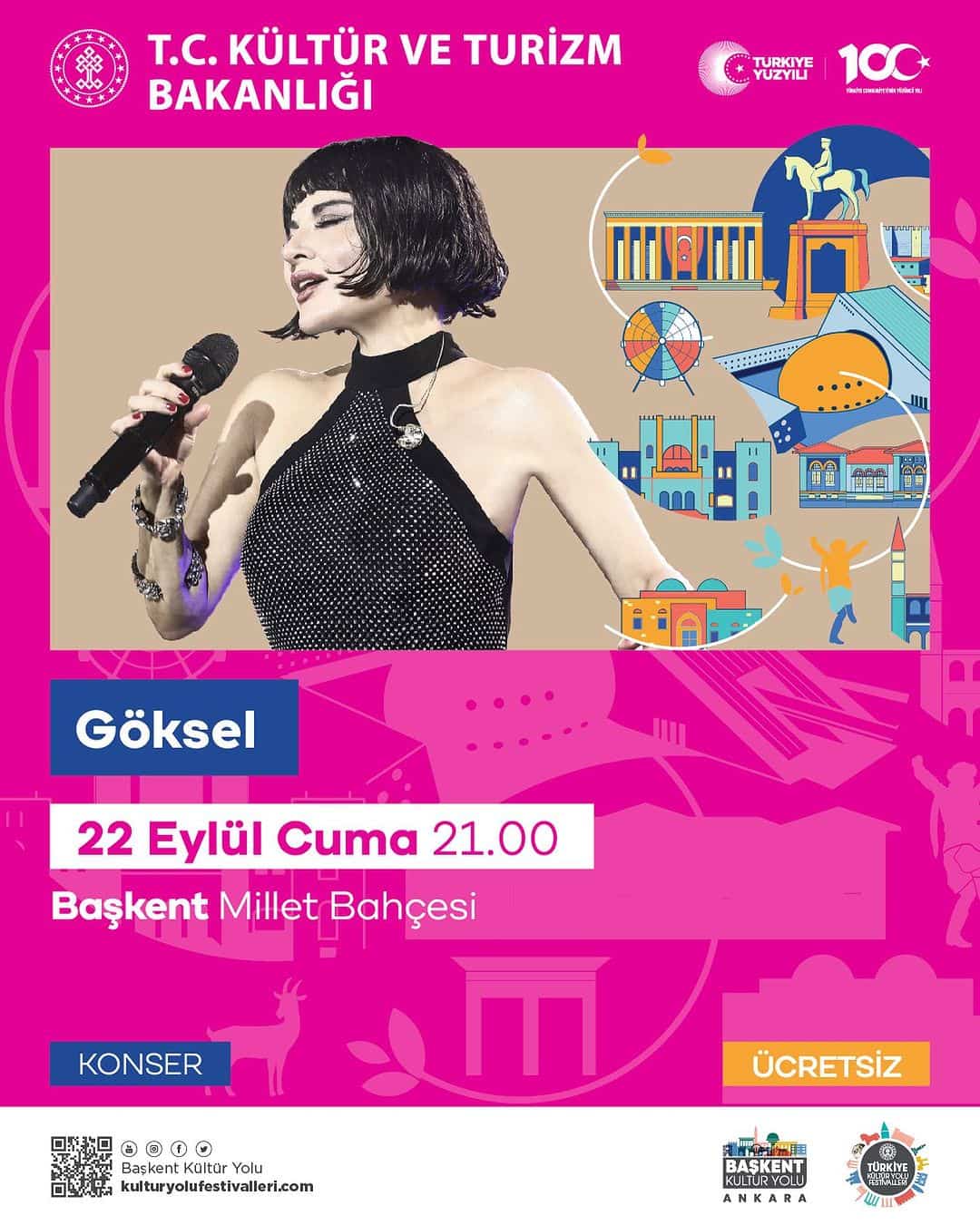 ucretsiz goksel konseri 22 eylul