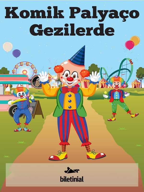 Komik Palyaco Gezilerde Muzikli Interaktif Cocuk Oyunu 1