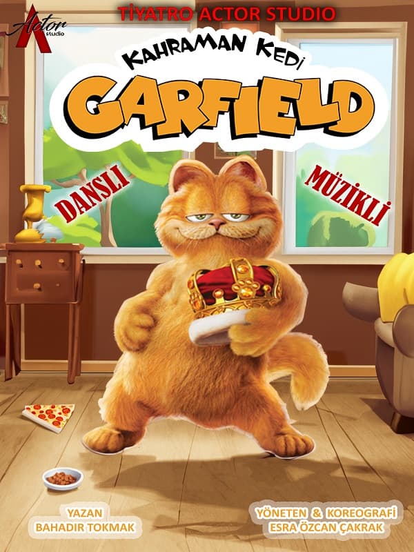 Garfield Kahraman Kedi Dansli Muzikal