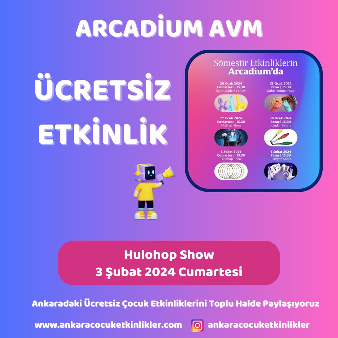 arcadium avm 3 3 subat Hulohop Show