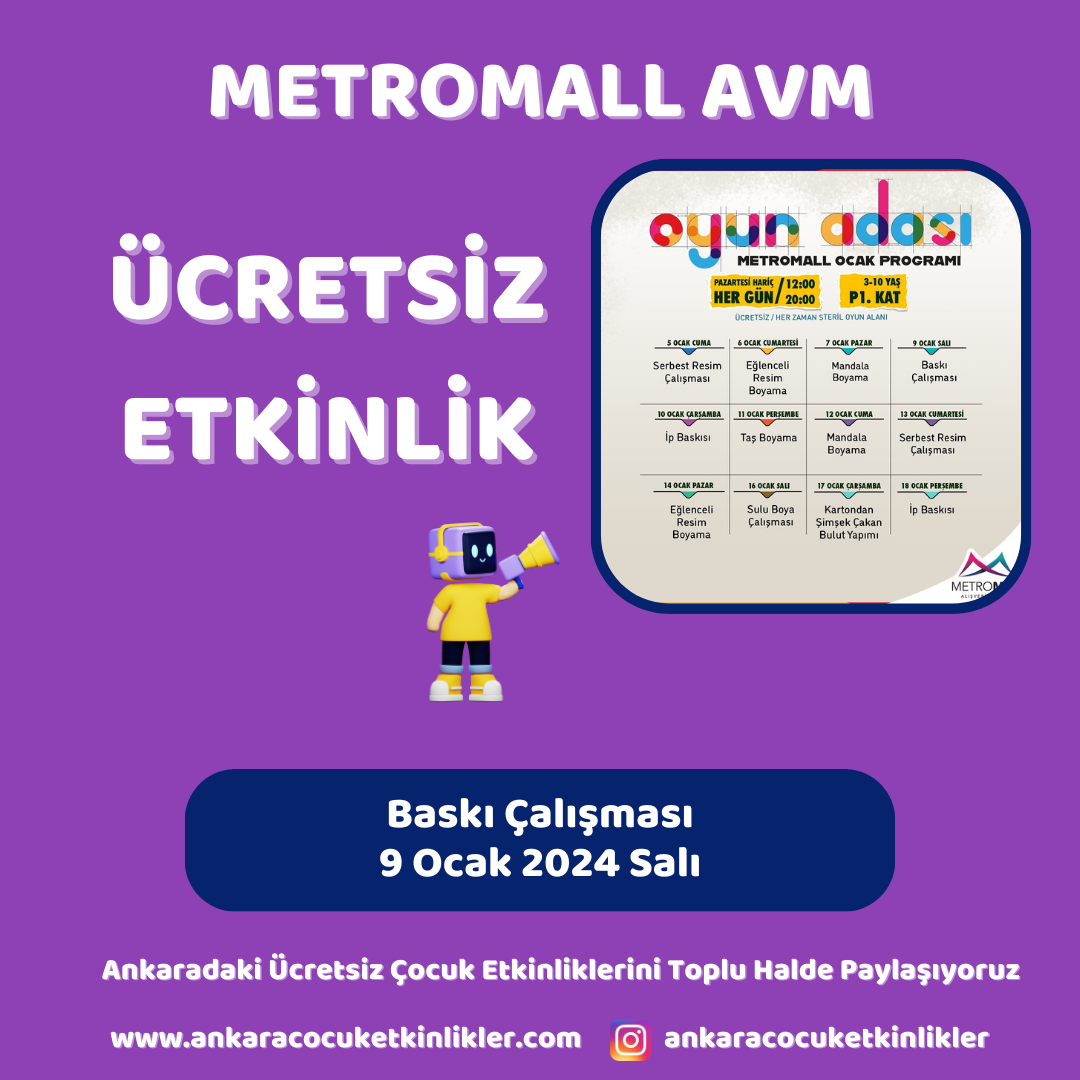 metromall avm 9 ocak Baski Calismasi