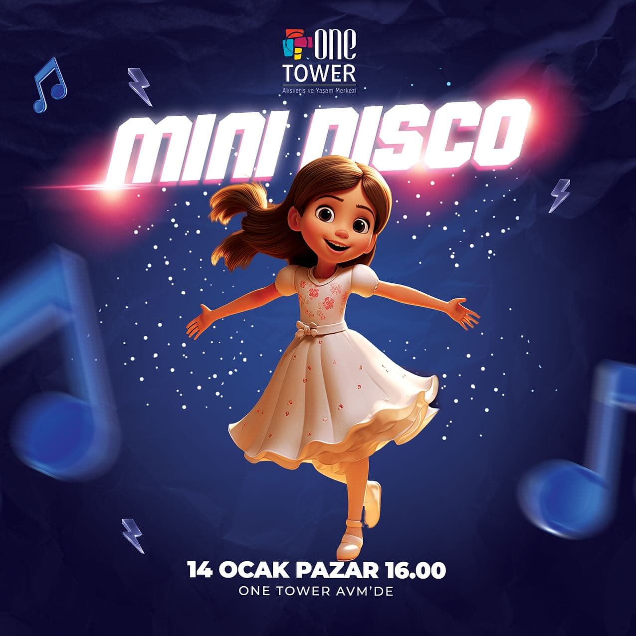 one tower avm 14 ocak mini disco 1