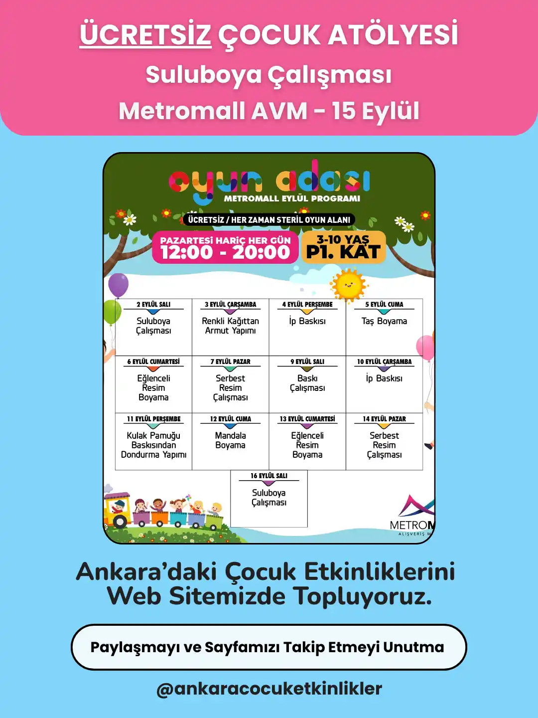 metromall avm 15 eylul Suluboya Calismasi