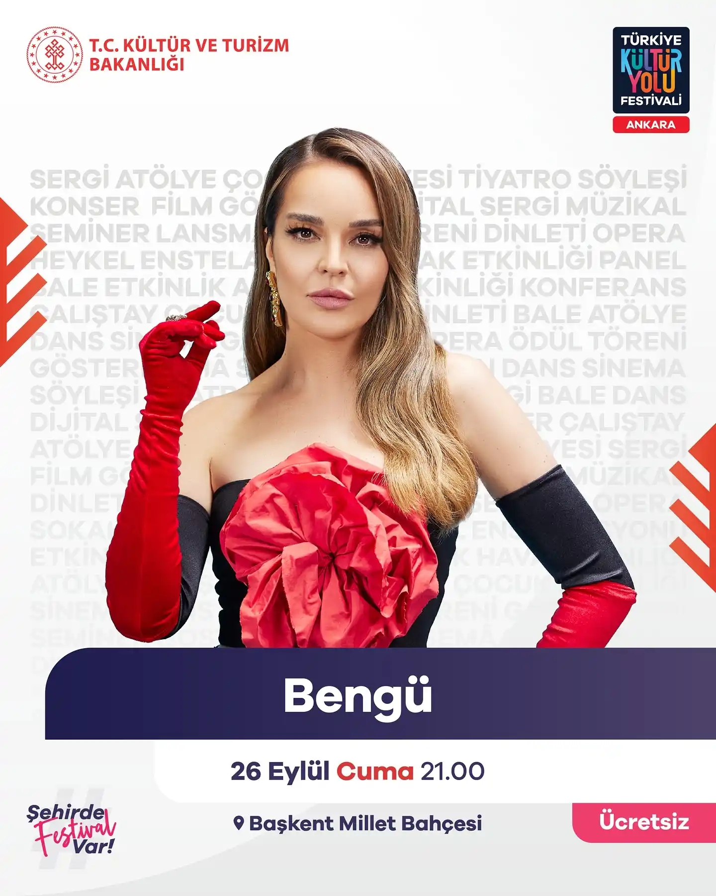 ucretsiz bengi konseri 26 eylul