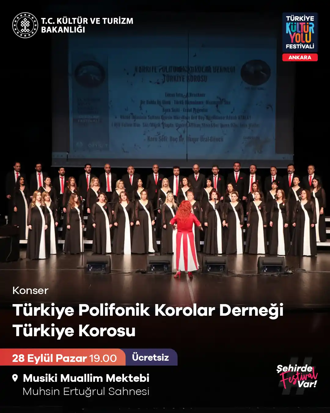 ucretsiz konser turkiye plifonik korolar dernegi 28 eylul