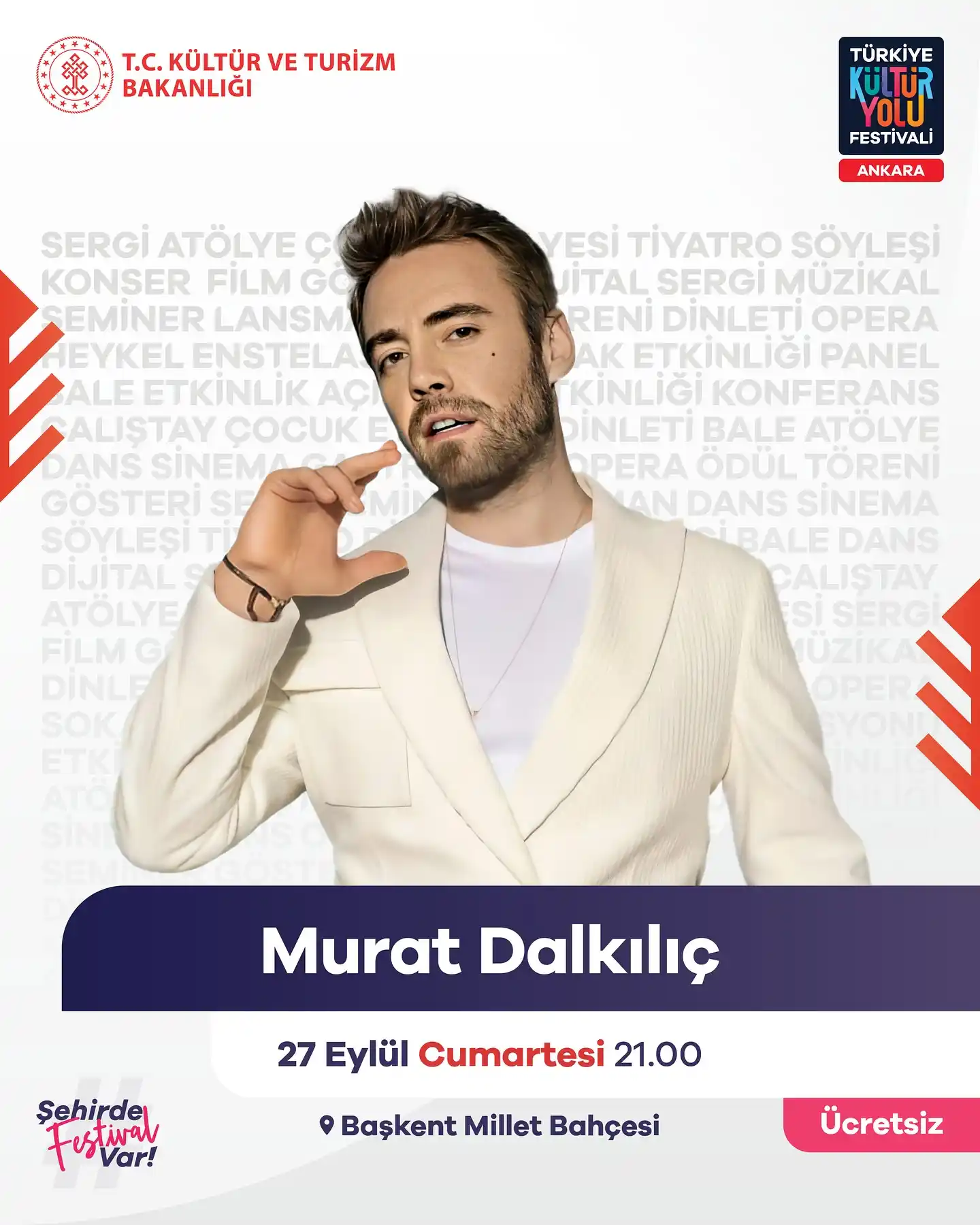 ucretsiz murat dalkilic konseri 27 eylul
